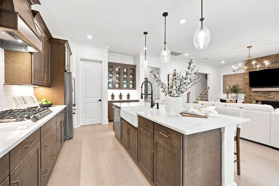 Representative furnished interior of a home built from the The Barrington by Davidson Homes LLC in Ashland, Holly Springs (Image 17).