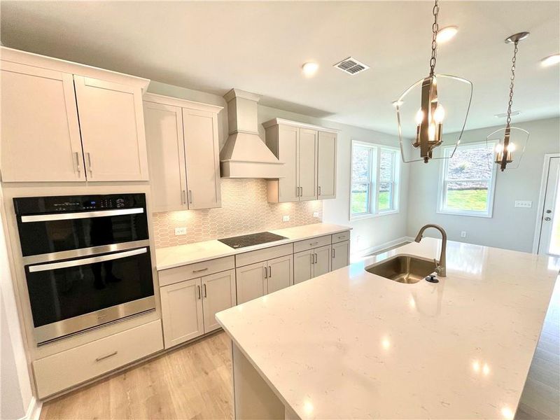 Furnished interior view inside a new home in Hopewell Reserve: Hopewell - 40' Value, Cumming (Image 14). Furnished interior view inside a new home in Hopewell Reserve: Hopewell - 40' Value, Cumming (Image 14).