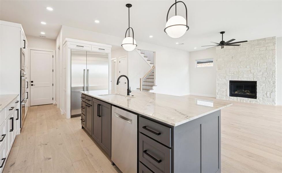 Furnished interior view inside a new home in , Roanoke (Image 10).