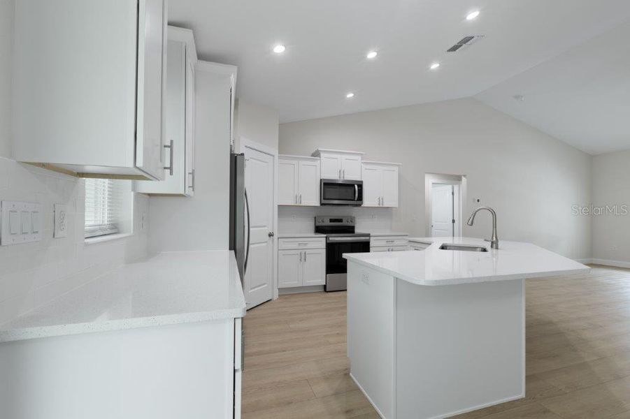Furnished interior view inside a new home in , Citrus Springs (Image 12).