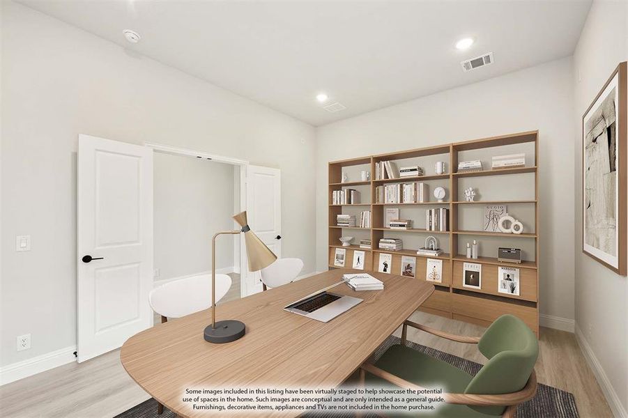 Furnished interior view inside a new home in Addison Hills, Cedar Hill (Image 18).