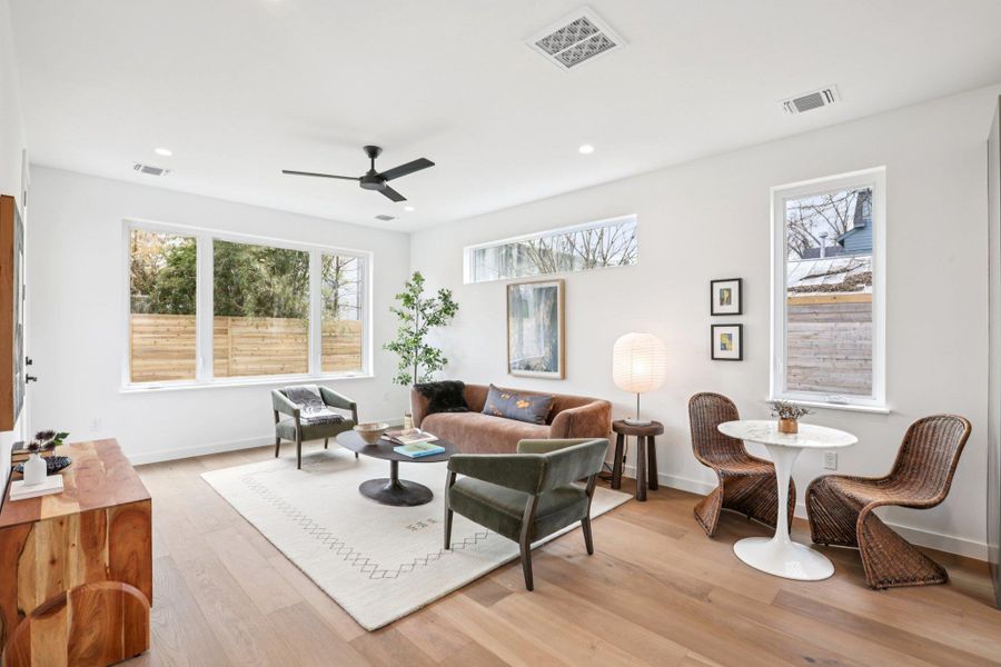 Furnished interior view inside a new home in , Austin (Image 5).