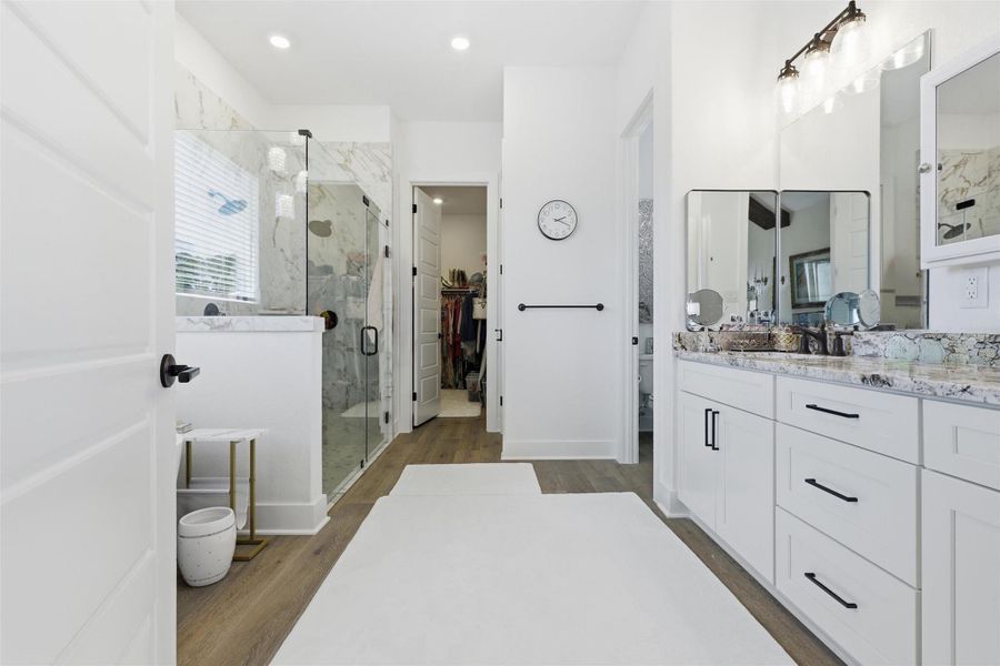 Furnished interior view inside a new home in Magnolia Woods - 70', Magnolia (Image 29).