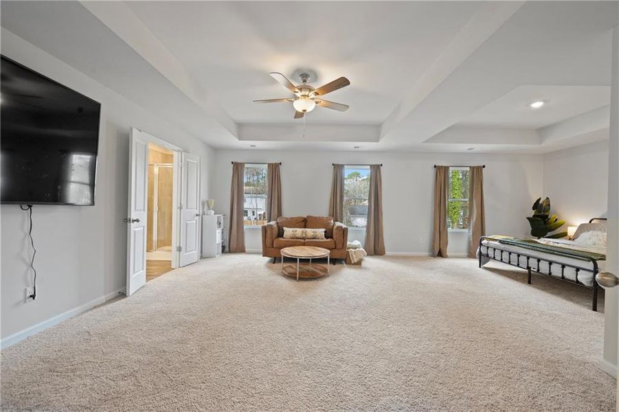 Furnished interior view inside a new home in Stephen's Landing, Loganville (Image 22). Furnished interior view inside a new home in Stephen's Landing, Loganville (Image 22).