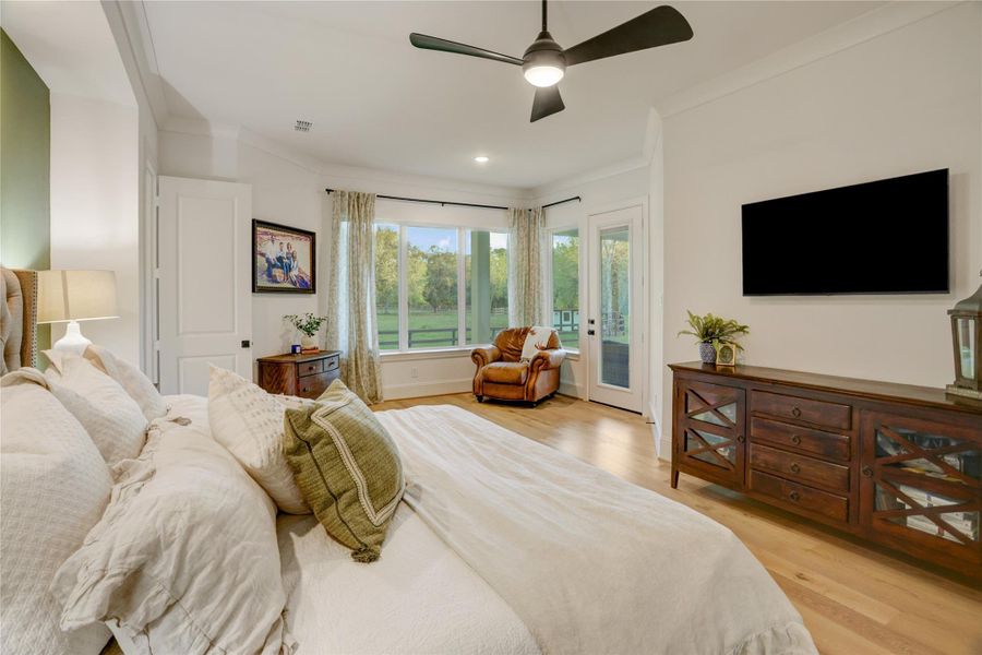 Furnished interior view inside a new home in , Richmond (Image 18).