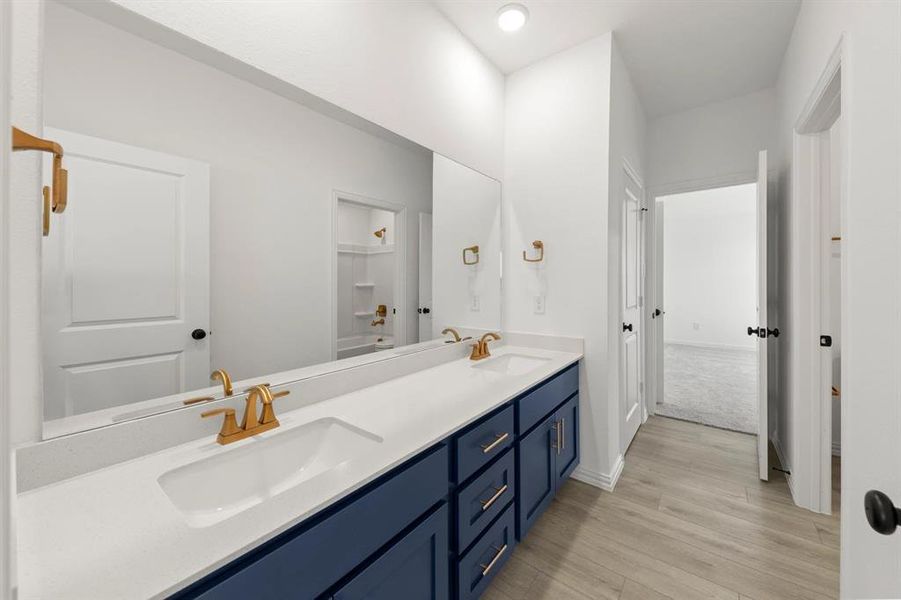 Furnished interior view inside a new home in Meadow Park, Melissa (Image 9).