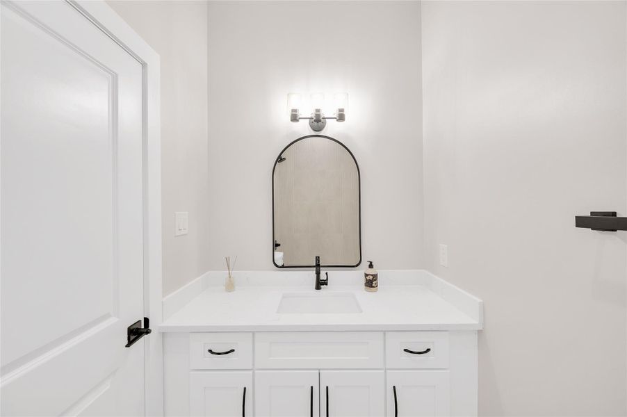 Furnished interior view inside a new home in , Houston (Image 9).