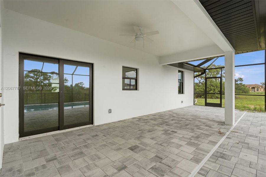 Exterior details and patio area of a home in , Cape Coral (Image 24). Exterior details and patio area of a home in , Cape Coral (Image 24).