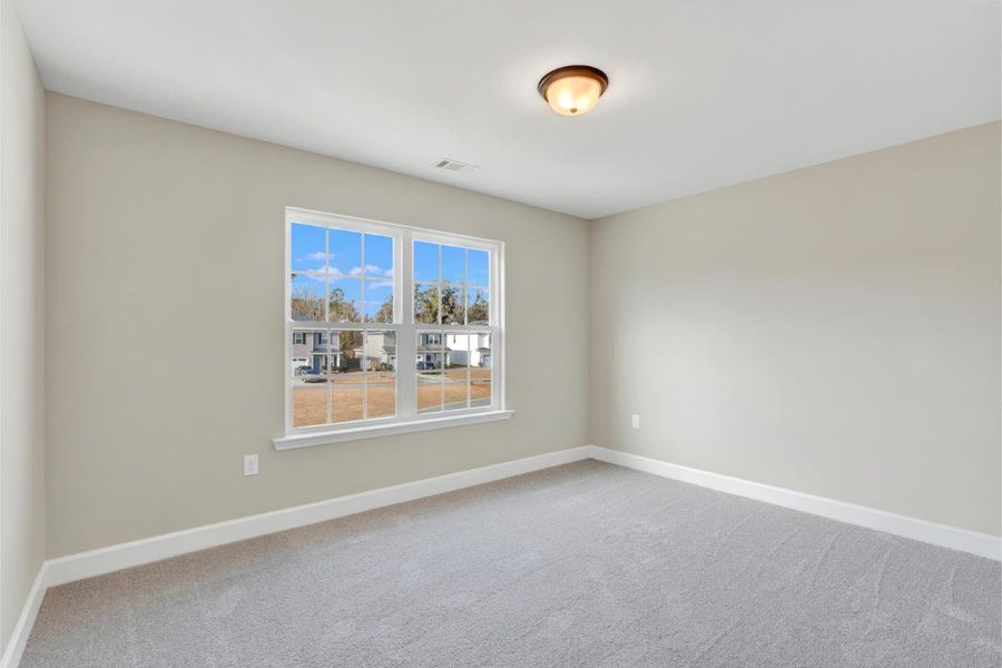 Oscar Mulberry Floor Plan | Bedroom 2 with Natural Light