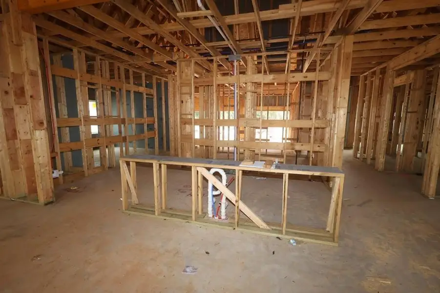 In-progress construction of a new home in The Woodlands Hills 70’, Willis, TX (Image 7). In-progress construction of a new home in The Woodlands Hills 70’, Willis, TX (Image 7).