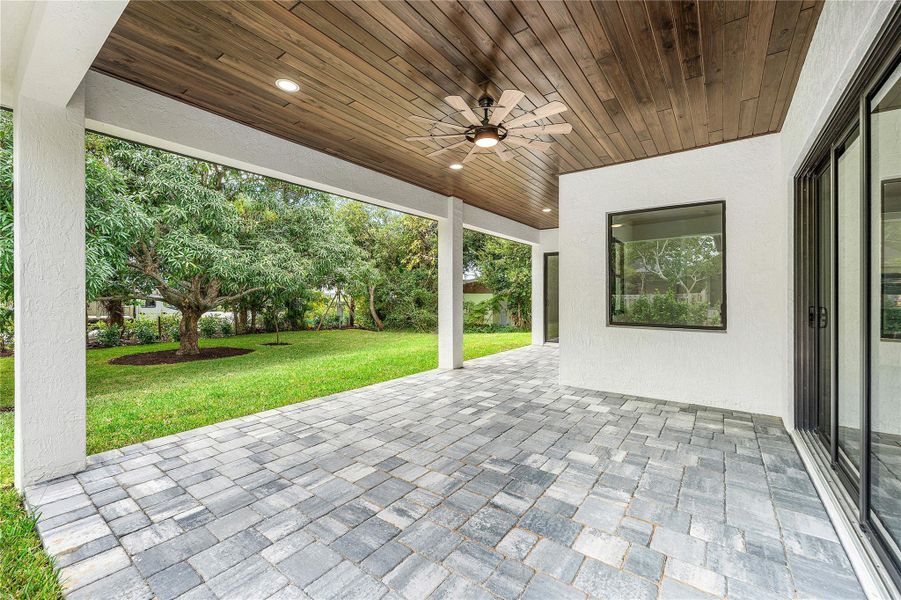 Exterior details and patio area of a home in , Stuart (Image 25).