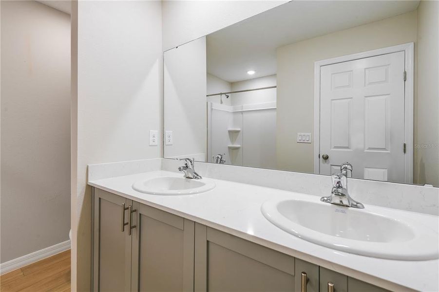 Furnished interior view inside a new home in Grove at Crosswind, Haines City (Image 4).
