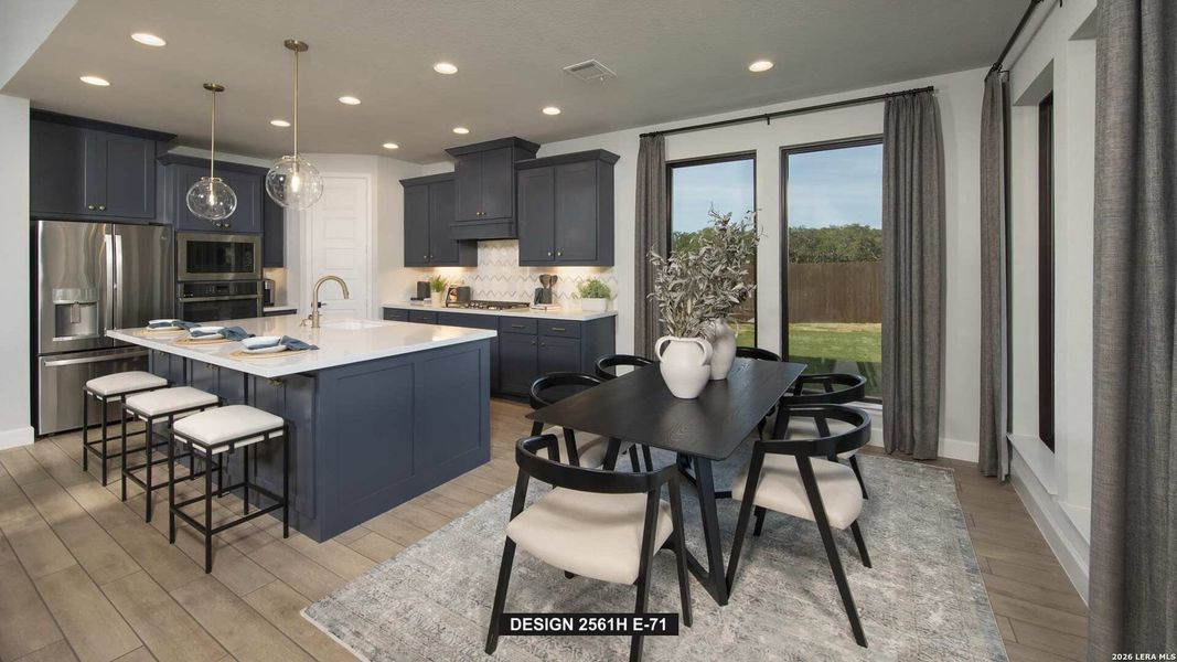 Furnished interior view inside a new home in Corley Farms, Boerne (Image 9). Furnished interior view inside a new home in Corley Farms, Boerne (Image 9).