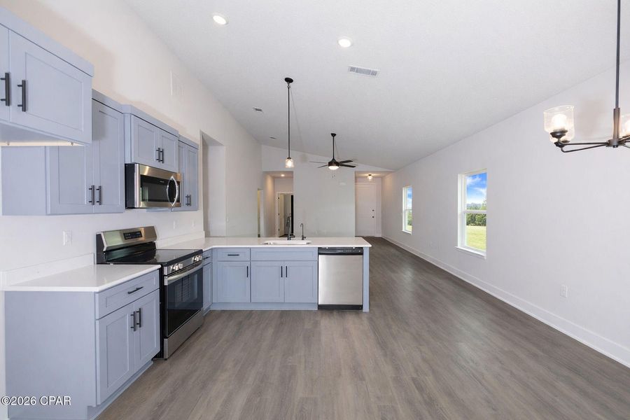 Furnished interior view inside a new home in Parkbrook, Panama City (Image 7).