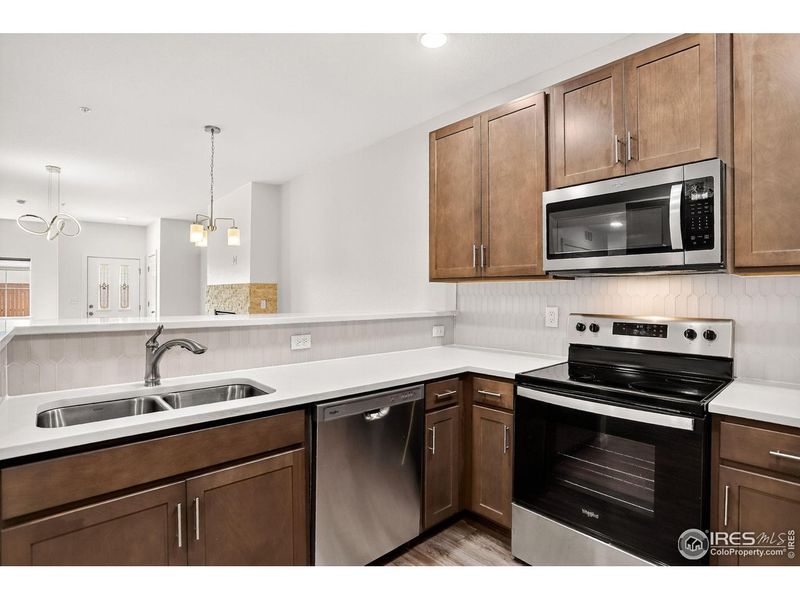 Furnished interior view inside a new home in , Longmont (Image 10).