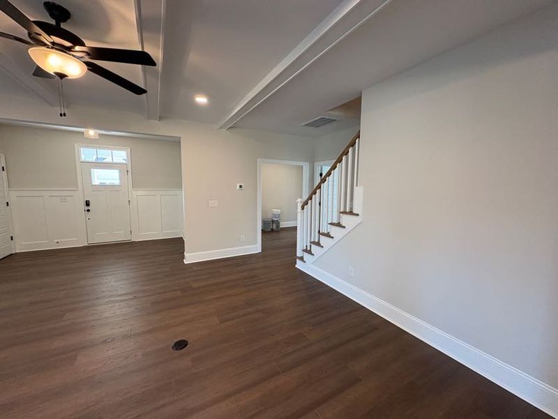 Spacious, unfurnished interior of a new home in Riverside Cove, Wilmington (Image 23).