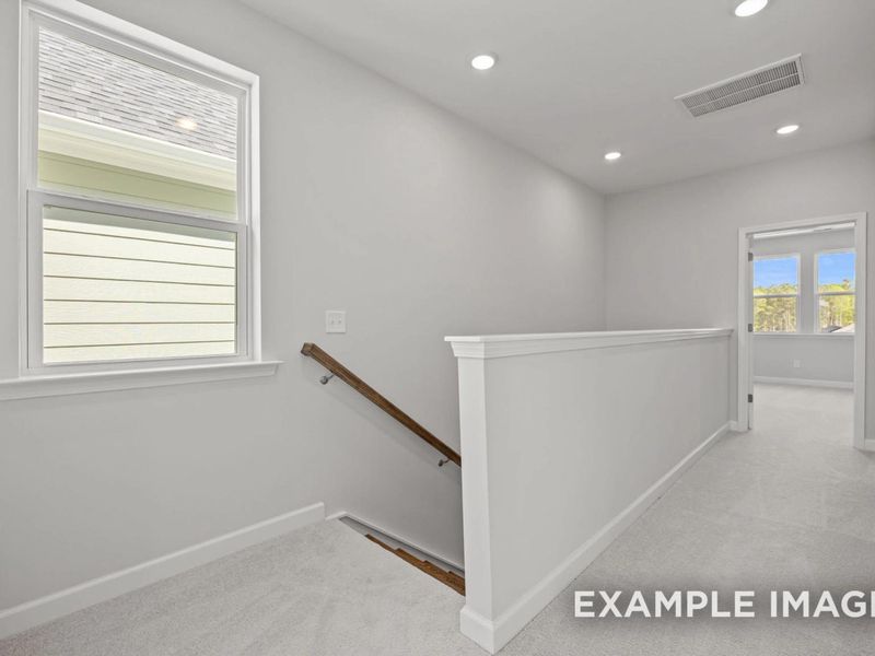 Spacious, unfurnished interior of a new home in Forestville Yard, Knightdale (Image 12). Spacious, unfurnished interior of a new home in Forestville Yard, Knightdale (Image 12).