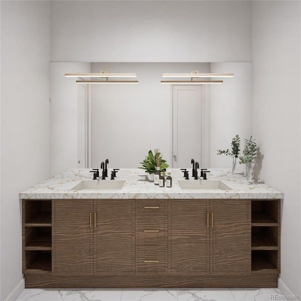 Furnished interior view inside a new home in , Granby (Image 29).