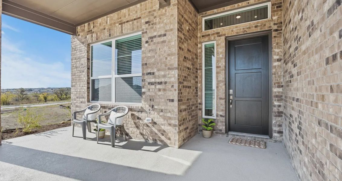 Representative exterior details of a home built from the Waterloo by Chesmar Homes in Village at Three Oaks, Seguin (Image 20). Representative exterior details of a home built from the Waterloo by Chesmar Homes in Village at Three Oaks, Seguin (Image 20).