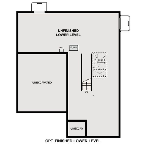 2D floor plan layout of this home in Brighton Crossings, Brighton, CO (Image 6).