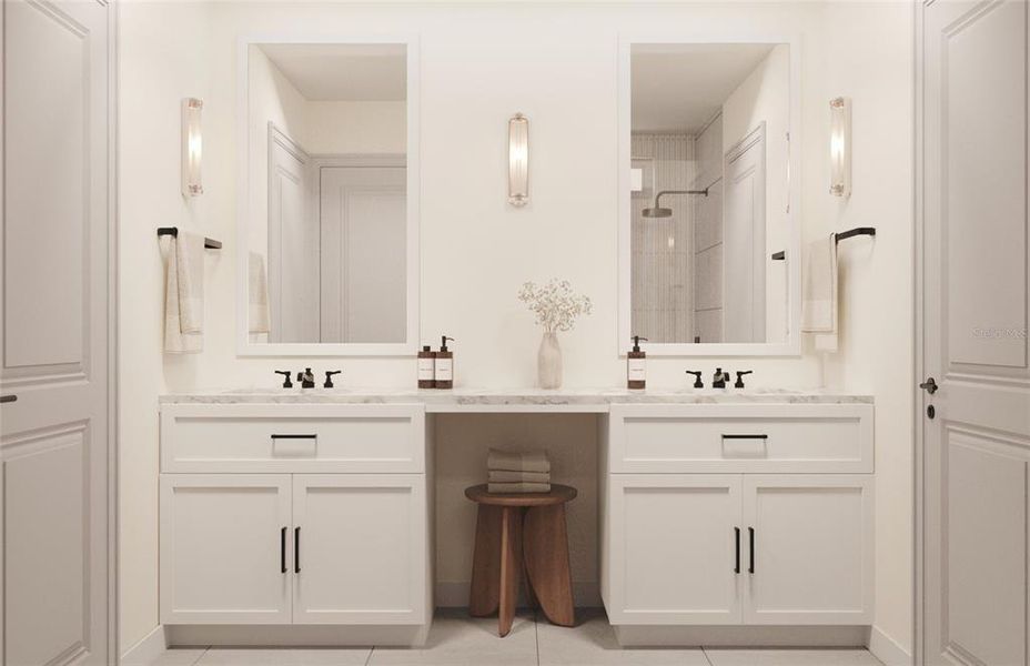 Furnished interior view inside a new home in Sabana Reserve, Ocala (Image 5).