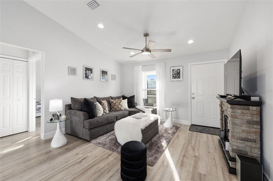 Furnished interior view inside a new home in , Ocala (Image 3).