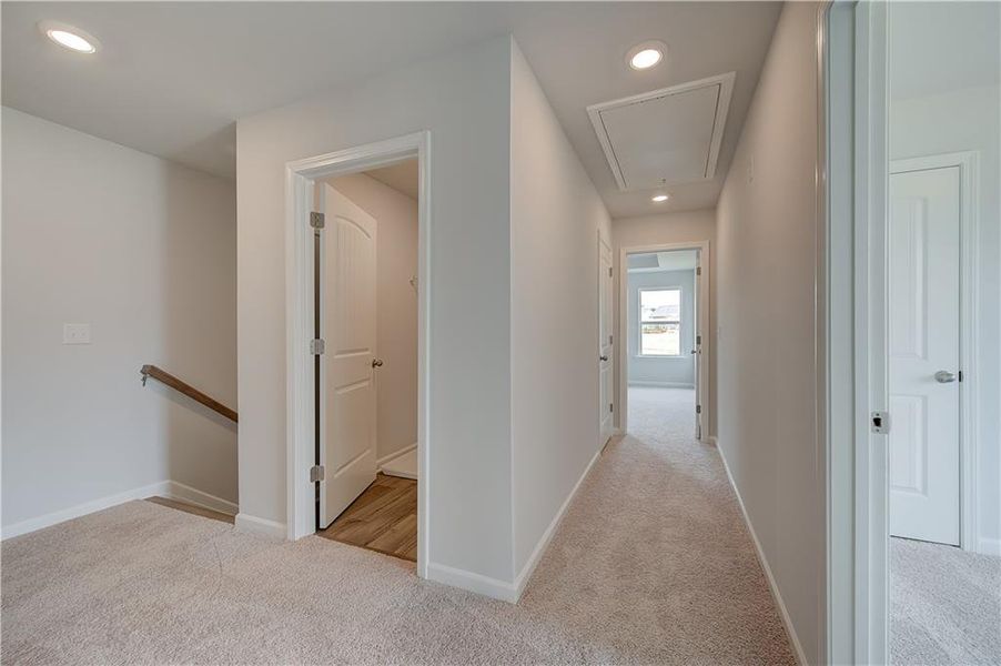 Spacious, unfurnished interior of a new home in Langley Overlook, Loganville (Image 14). Spacious, unfurnished interior of a new home in Langley Overlook, Loganville (Image 14).