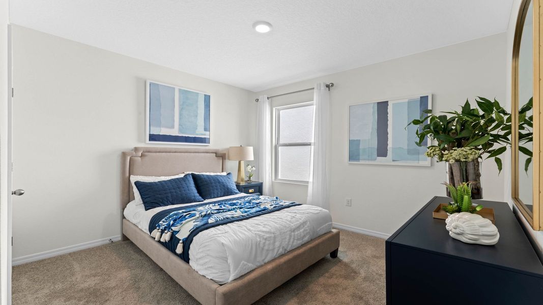Furnished interior view inside a new home in Crossroads at Kelly Park, Apopka (Image 15).