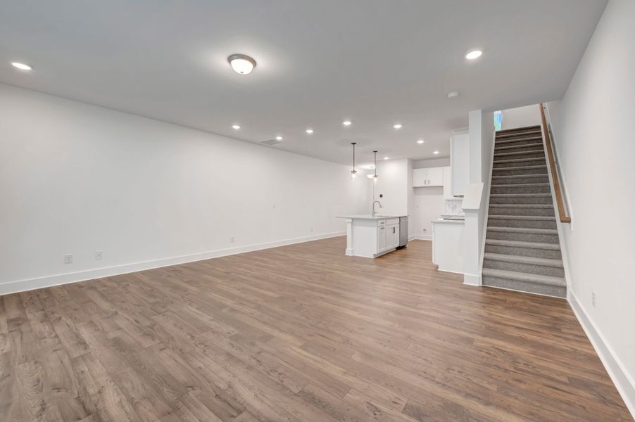 Spacious, unfurnished interior of a new home in Ashmore Townes, Garner (Image 13). Spacious, unfurnished interior of a new home in Ashmore Townes, Garner (Image 13).