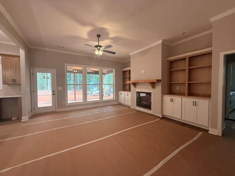 In-progress construction of a new home in , Temple, GA (Image 18).