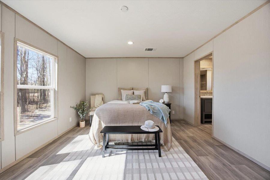 Furnished interior view inside a new home in , Cross (Image 4). Furnished interior view inside a new home in , Cross (Image 4).