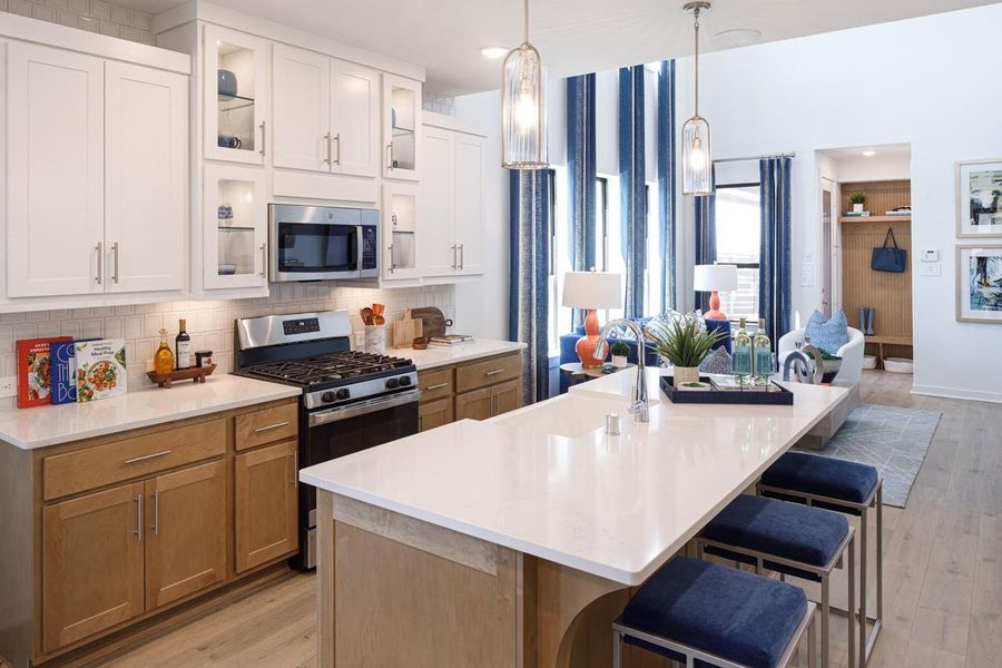Furnished interior view inside a new home in Indigo, Richmond (Image 18).