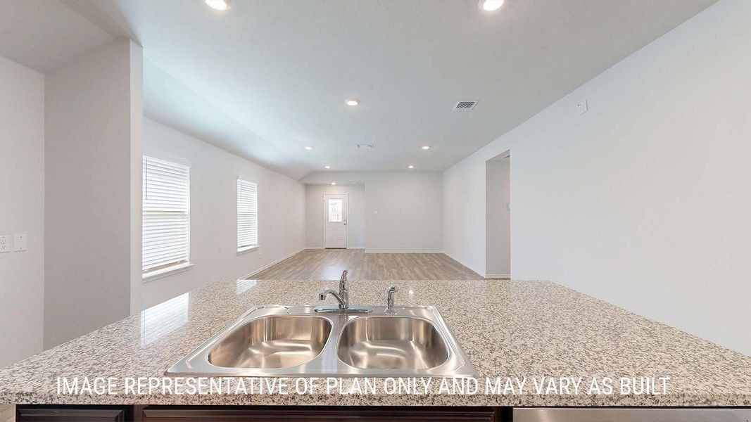 Close-up of interior finishes inside a home in The Villages at Schwertner Ranch, Jarrell (Image 9).