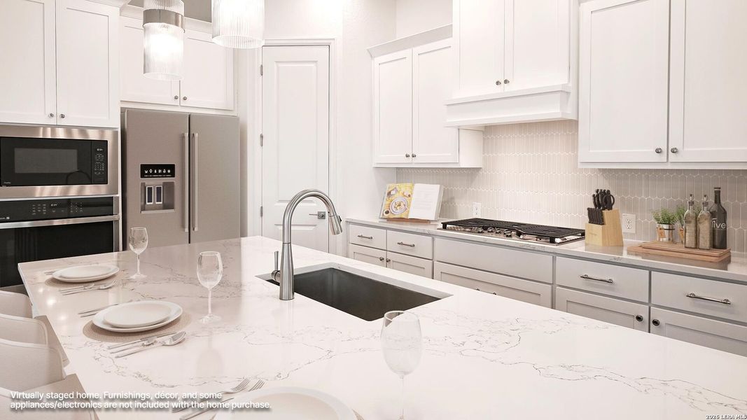 Furnished interior view inside a new home in Mayfair, New Braunfels (Image 8).