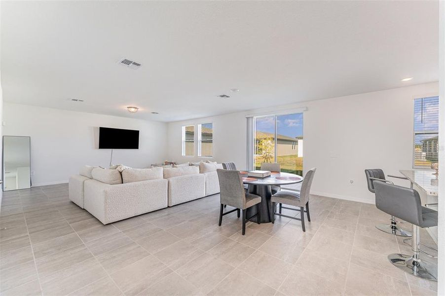 Furnished interior view inside a new home in Villamar - Signature Series, Winter Haven (Image 9).