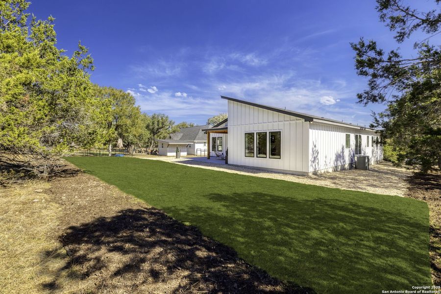 Exterior details and patio area of a home in , Boerne (Image 3).