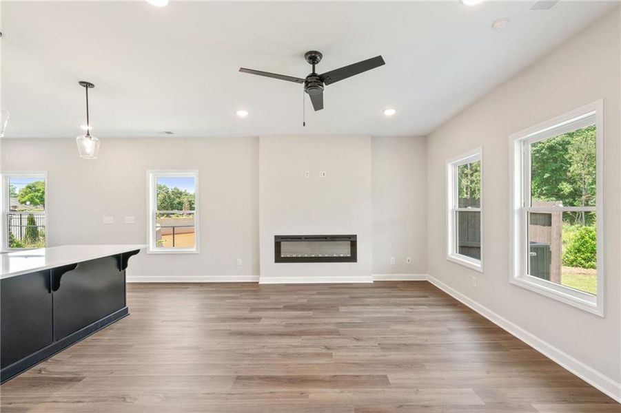 Spacious, unfurnished interior of a new home in Wilkins Walk, Mableton (Image 19). Spacious, unfurnished interior of a new home in Wilkins Walk, Mableton (Image 19).