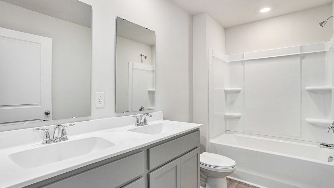 Furnished interior view inside a new home in Dove Crossing, Conway (Image 9).