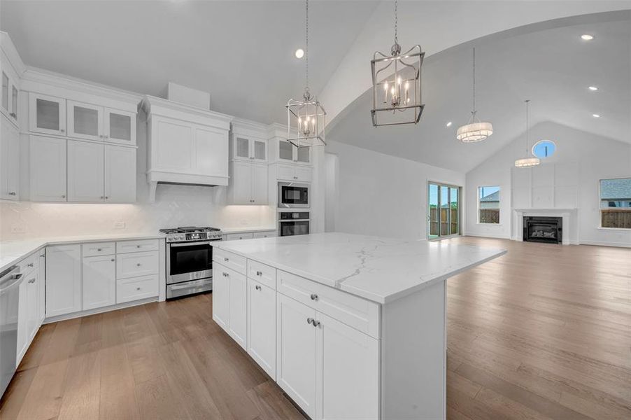 Furnished interior view inside a new home in Wellington, Haslet (Image 8).