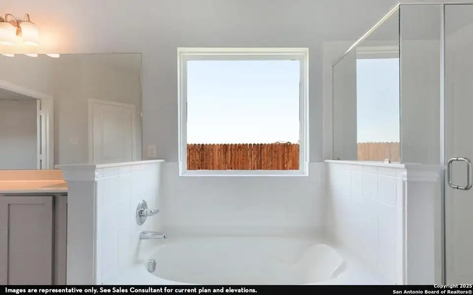 Furnished interior view inside a new home in Cloud Country, New Braunfels (Image 6).