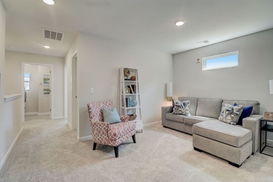 Representative furnished interior of a home built from the Devonshire ll by Great Southern Homes in Lynbrook, Boiling Springs (Image 36).