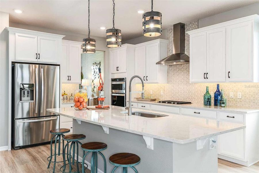 Furnished interior view inside a new home in Estates at Lake Jesup, Sanford (Image 9).