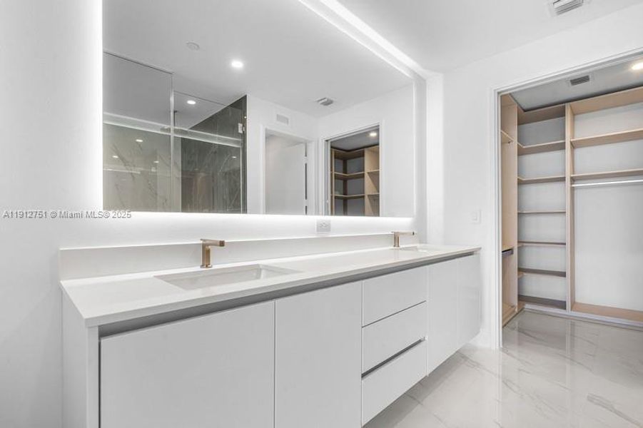 Furnished interior view inside a new home in , Miami (Image 12). Furnished interior view inside a new home in , Miami (Image 12).