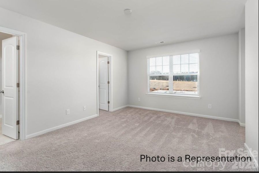 Spacious, unfurnished interior of a new home in Sierra Ridge, Gastonia (Image 9).