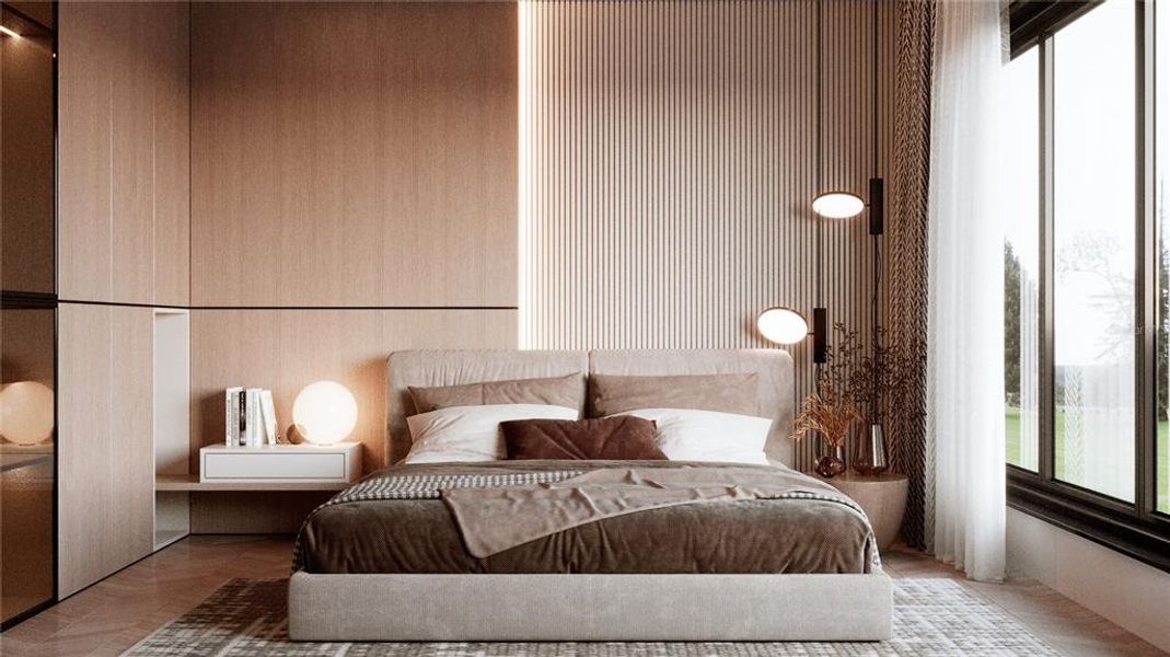 Furnished interior view inside a new home in , Ocala (Image 7).