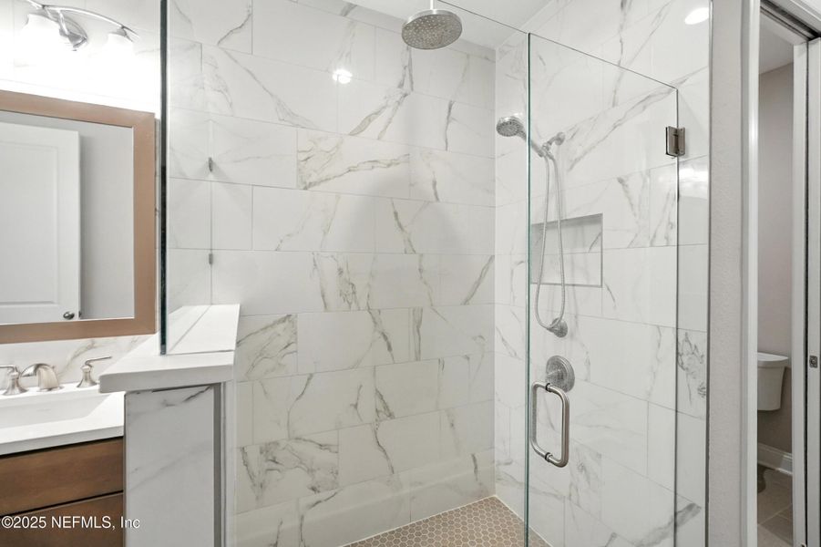 Furnished interior view inside a new home in , Jacksonville (Image 27).