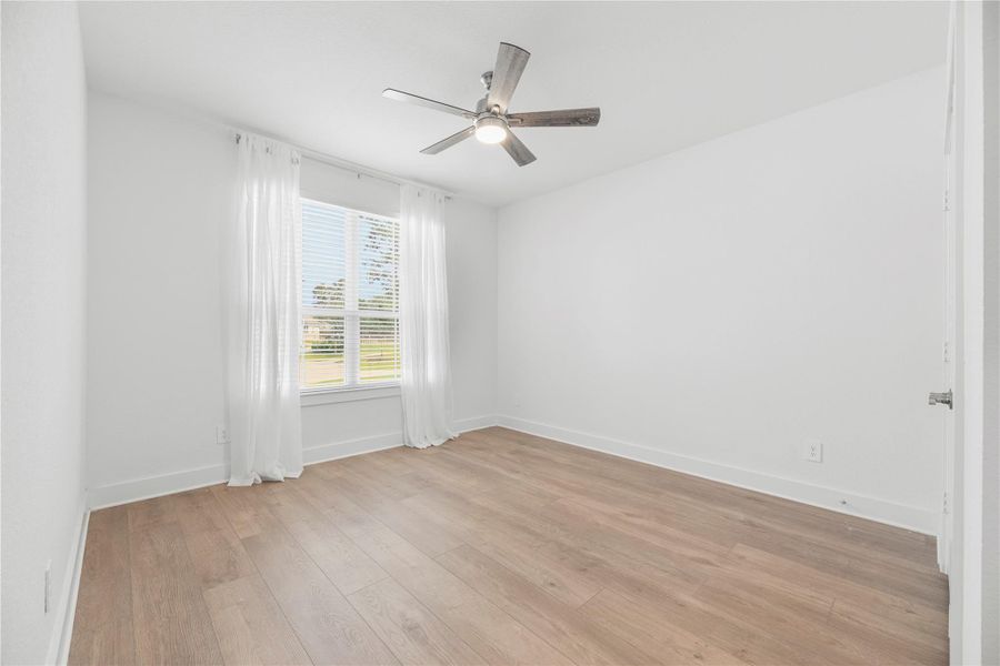 Convenient downstairs guest bedroom.