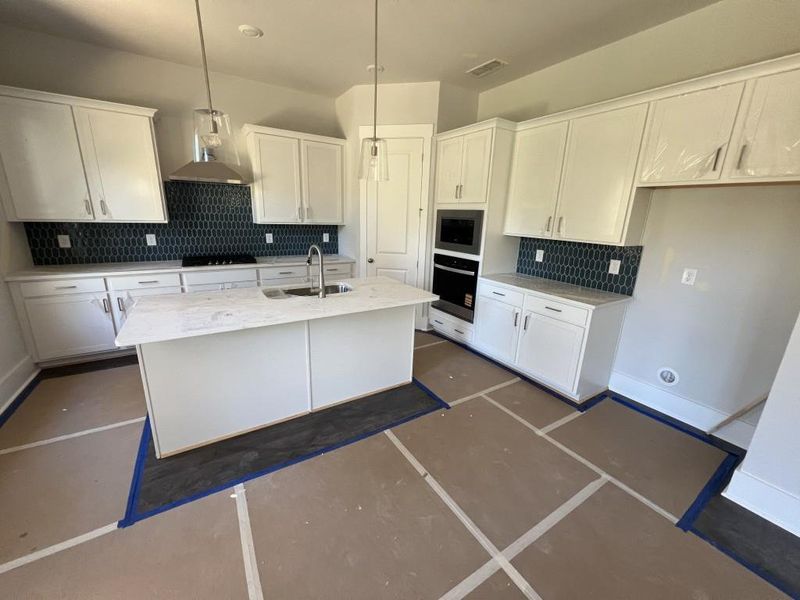 In-progress construction of a new home in Red Bird Manor, Jefferson, GA (Image 24).