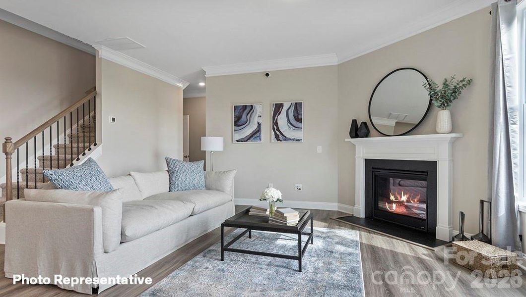 Furnished interior view inside a new home in , Troutman (Image 20). Furnished interior view inside a new home in , Troutman (Image 20).