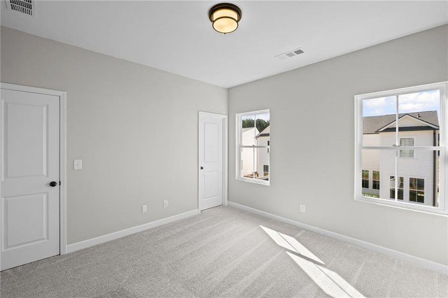 Spacious, unfurnished interior of a new home in The Village at River Green, Canton (Image 23).